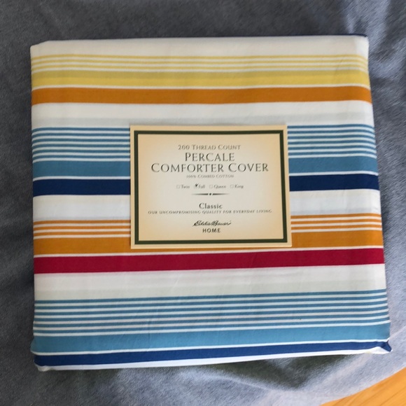 Eddie Bauer Home duvet cover Brand New, in the package. Full/Double size! - Picture 1 of 4